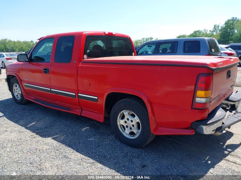 1999 Chevrolet Silverado 1500 Ls VIN: 1GCEC19T9XZ192170 Lot: 39460050