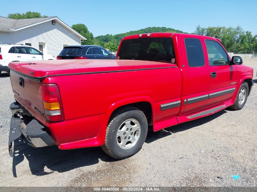 1999 Chevrolet Silverado 1500 Ls VIN: 1GCEC19T9XZ192170 Lot: 39460050