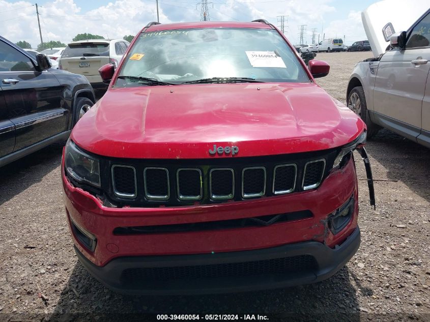 2017 Jeep New Compass Latitude 4X4 VIN: 3C4NJDBB5HT665855 Lot: 39460054