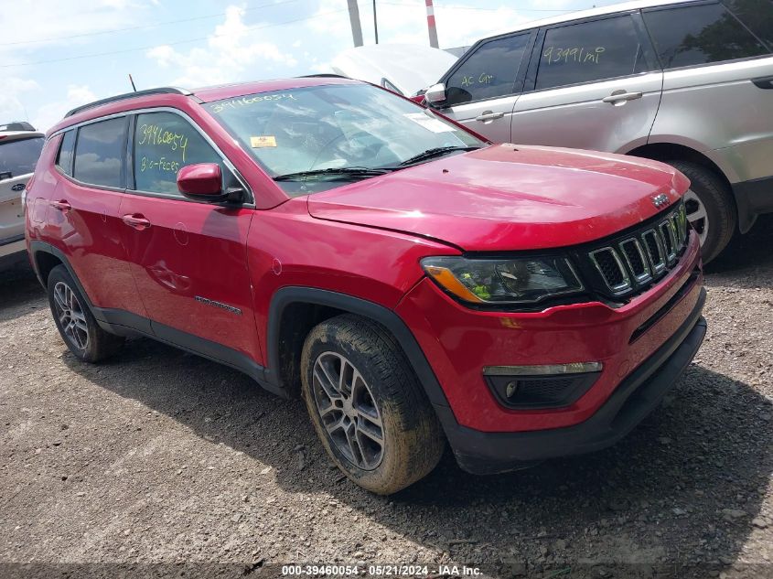 2017 Jeep New Compass Latitude 4X4 VIN: 3C4NJDBB5HT665855 Lot: 39460054