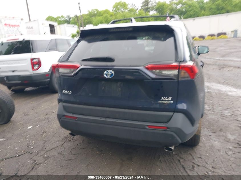 2022 Toyota Rav4 Xle Hybrid VIN: 4T3RWRFV0NU063759 Lot: 39460057