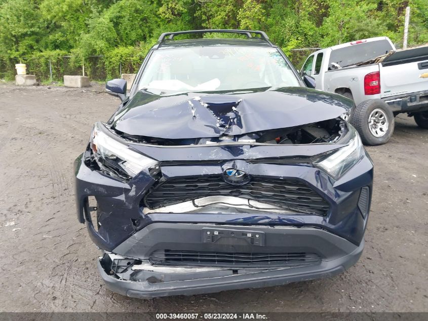 2022 Toyota Rav4 Xle Hybrid VIN: 4T3RWRFV0NU063759 Lot: 39460057