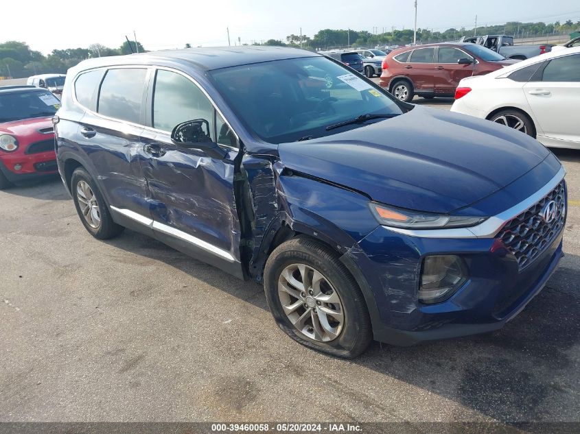 2020 Hyundai Santa Fe Se VIN: 5NMS23ADXLH255295 Lot: 39460058