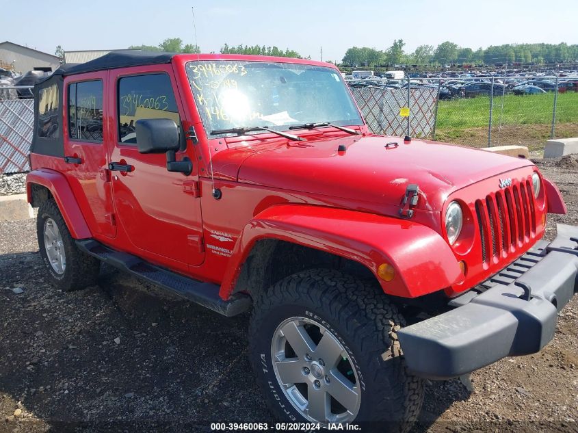 2010 Jeep Wrangler Unlimited Sahara VIN: 1J4BA5H17AL210749 Lot: 39460063