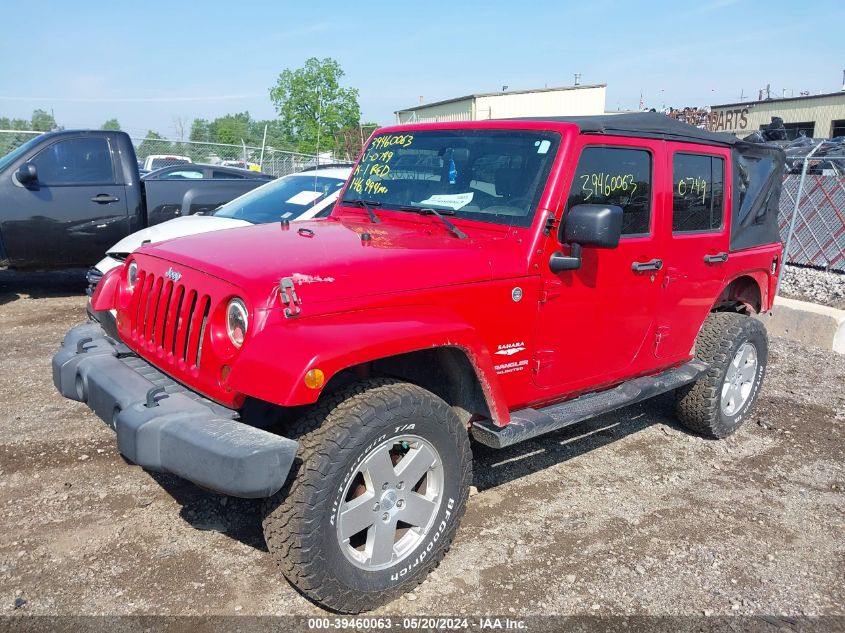 2010 Jeep Wrangler Unlimited Sahara VIN: 1J4BA5H17AL210749 Lot: 39460063