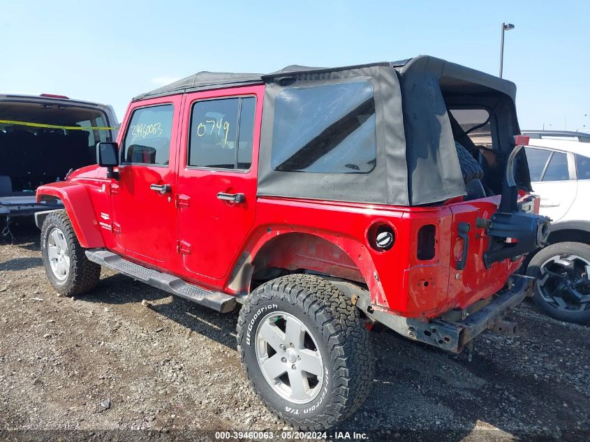 2010 Jeep Wrangler Unlimited Sahara VIN: 1J4BA5H17AL210749 Lot: 39460063