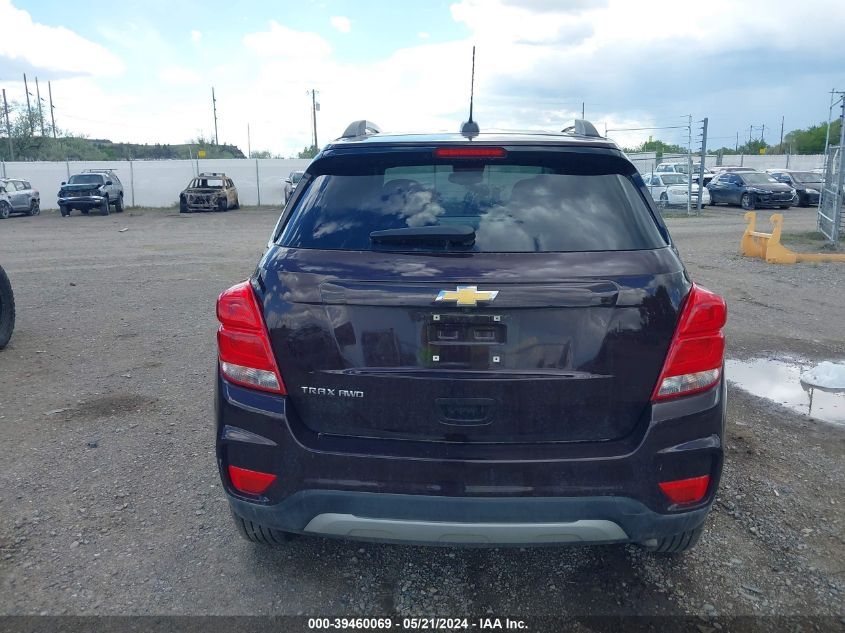 2022 Chevrolet Trax Awd Lt VIN: KL7CJPSM5NB546529 Lot: 39460069