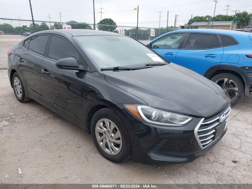 2018 Hyundai Elantra Se VIN: KMHD74LF3JU467228 Lot: 39460071