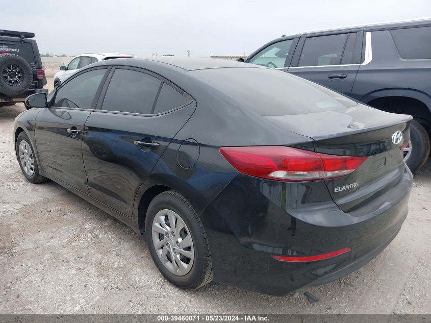 2018 Hyundai Elantra Se VIN: KMHD74LF3JU467228 Lot: 39460071