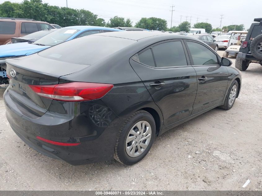 2018 Hyundai Elantra Se VIN: KMHD74LF3JU467228 Lot: 39460071