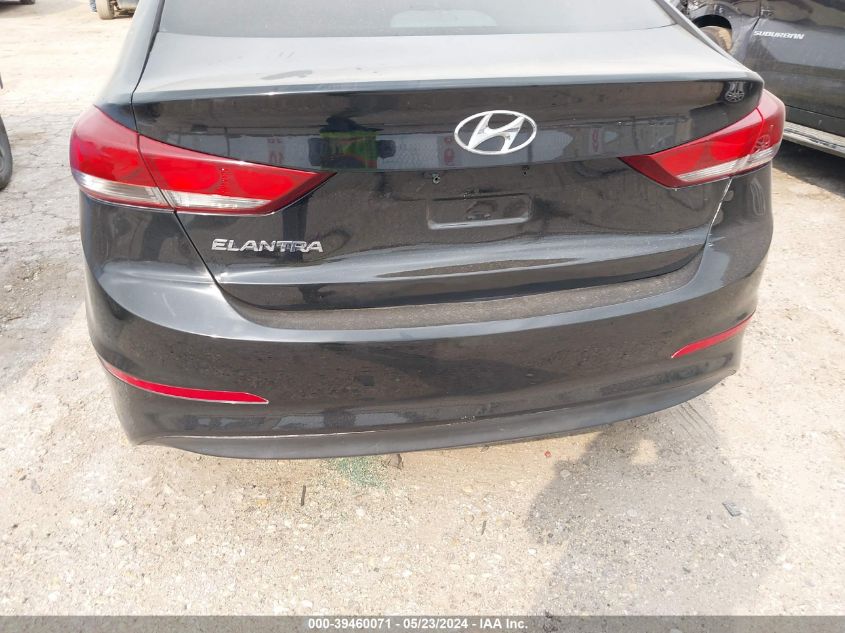 2018 Hyundai Elantra Se VIN: KMHD74LF3JU467228 Lot: 39460071