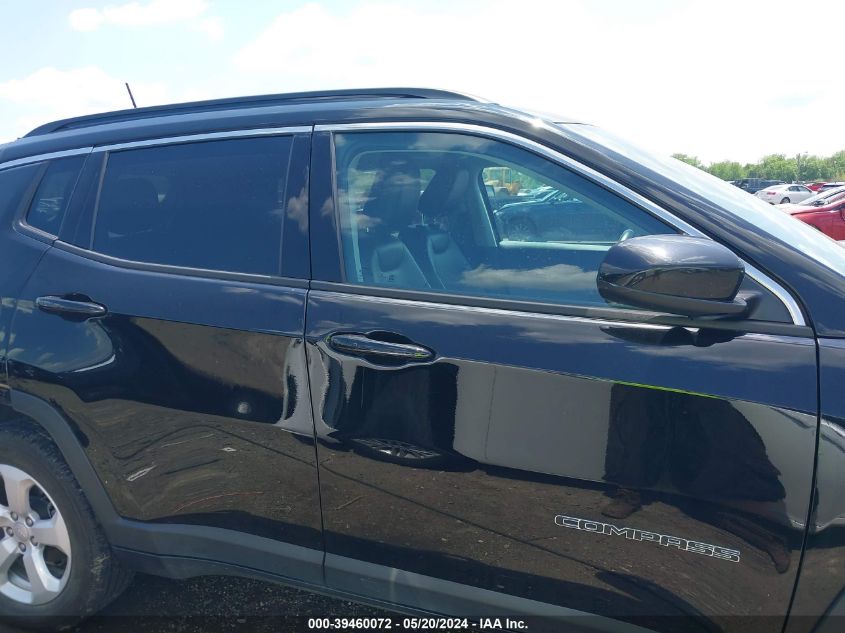 2022 Jeep Compass Latitude 4X4 VIN: 3C4NJDBB1NT136608 Lot: 39460072