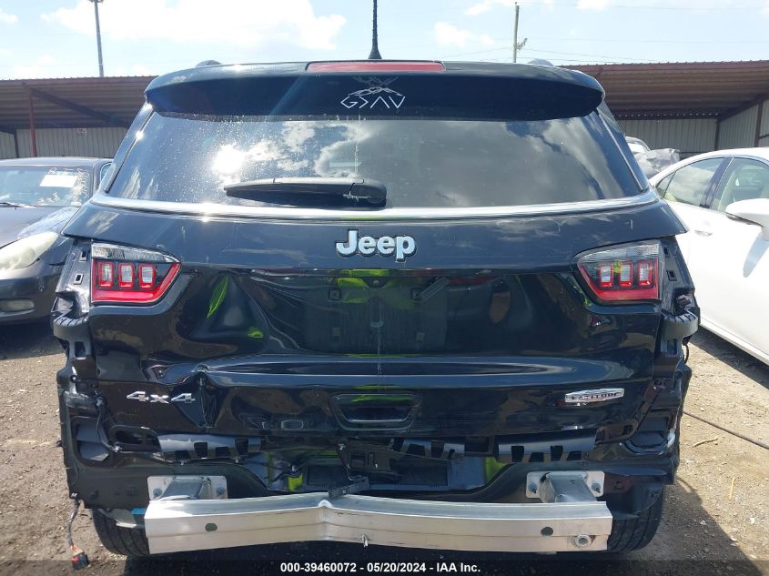 2022 Jeep Compass Latitude 4X4 VIN: 3C4NJDBB1NT136608 Lot: 39460072