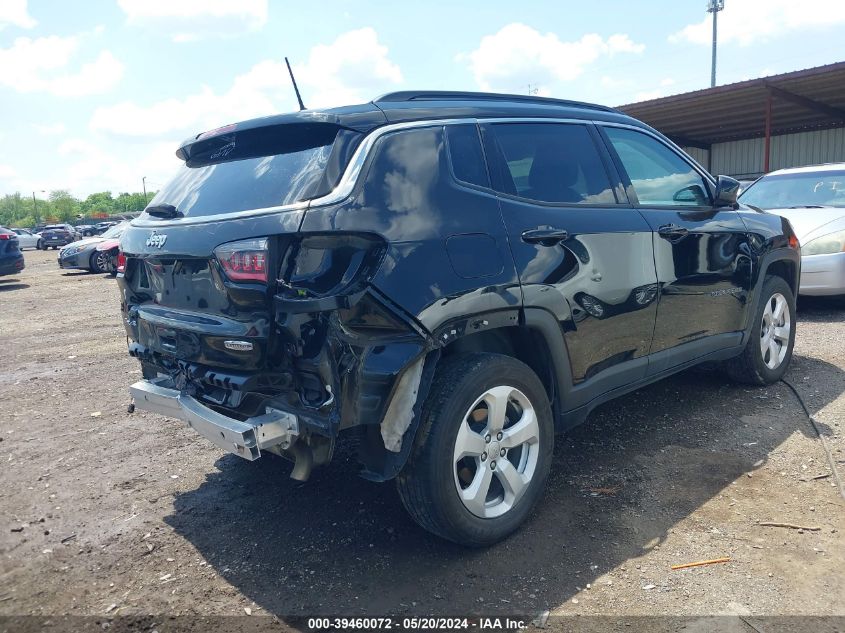 2022 Jeep Compass Latitude 4X4 VIN: 3C4NJDBB1NT136608 Lot: 39460072