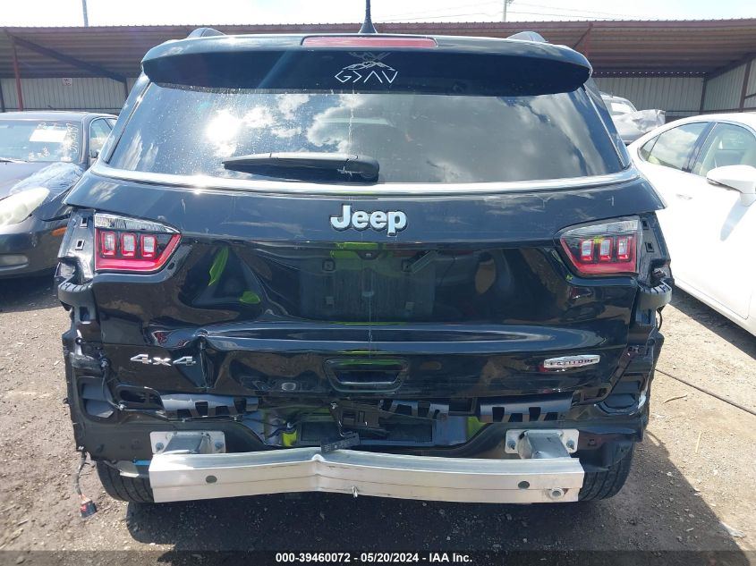 2022 Jeep Compass Latitude 4X4 VIN: 3C4NJDBB1NT136608 Lot: 39460072