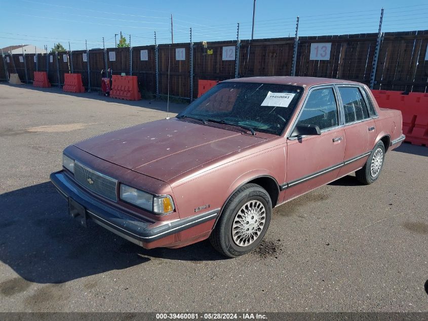 1987 Chevrolet Celebrity VIN: 2G1AW51W6H1142722 Lot: 39460081