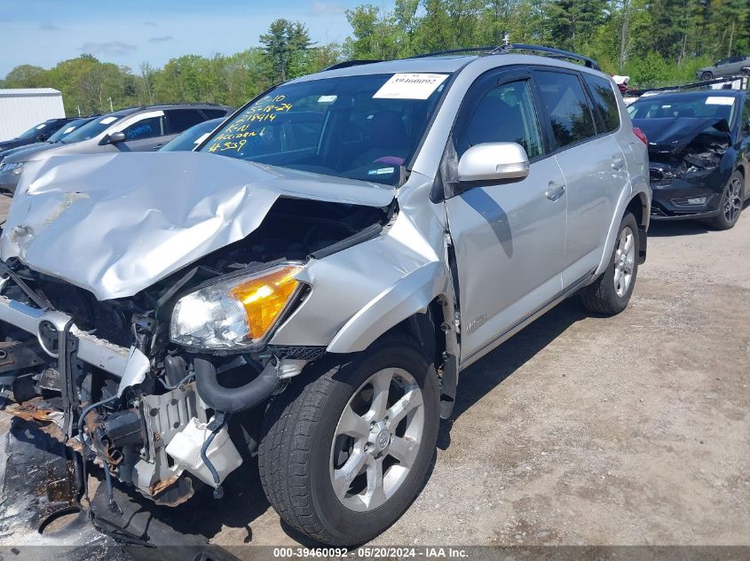 2010 Toyota Rav4 Limited VIN: JTMDF4DV5AD030134 Lot: 39460092