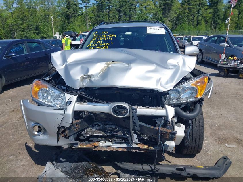 2010 Toyota Rav4 Limited VIN: JTMDF4DV5AD030134 Lot: 39460092