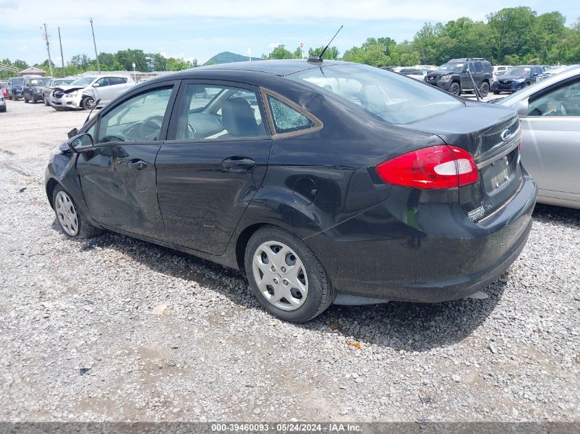 2012 Ford Fiesta S VIN: 3FADP4AJ6CM185240 Lot: 39460093