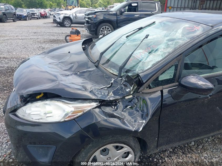 2012 Ford Fiesta S VIN: 3FADP4AJ6CM185240 Lot: 39460093