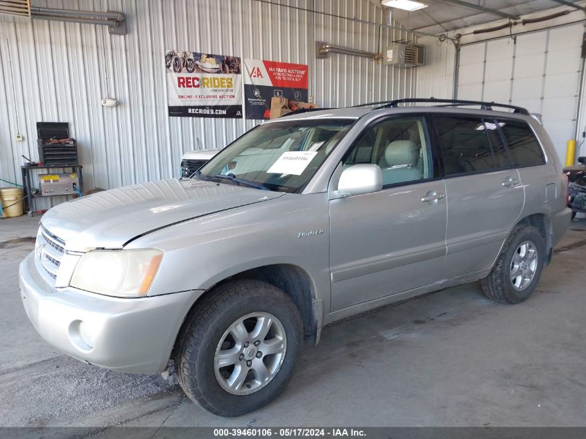 2003 Toyota Highlander Limited V6 VIN: JTEHF21A730146531 Lot: 39460106