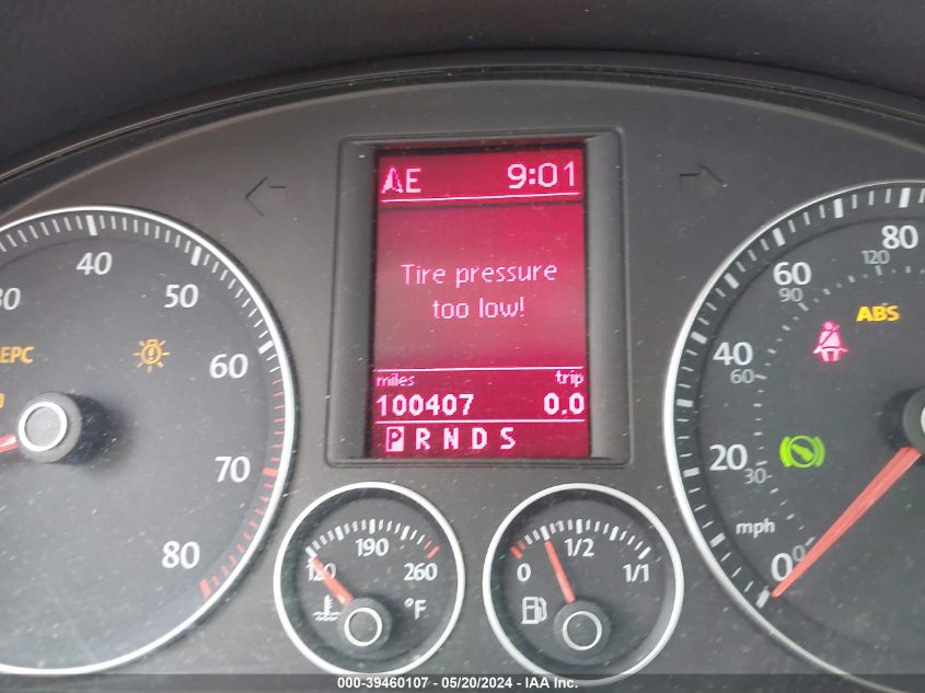 2009 Volkswagen Jetta Se/Sel VIN: 3VWRZ71K89M075817 Lot: 39460107