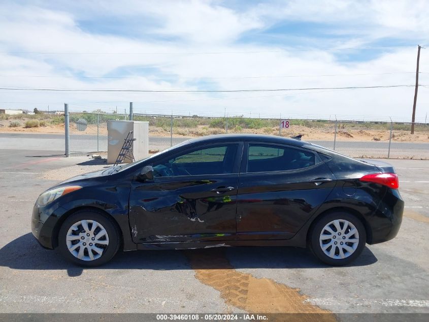 2011 Hyundai Elantra Gls VIN: 5NPDH4AE2BH036693 Lot: 39460108