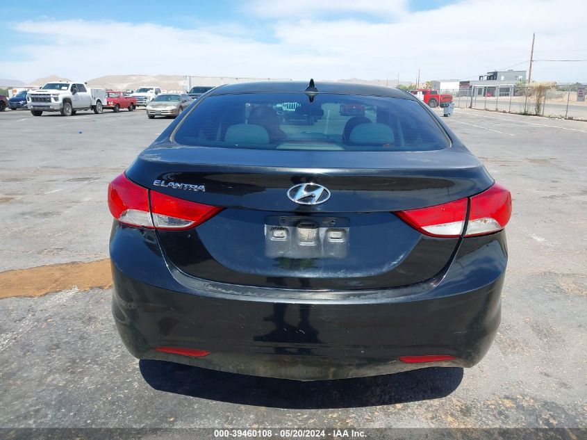 2011 Hyundai Elantra Gls VIN: 5NPDH4AE2BH036693 Lot: 39460108