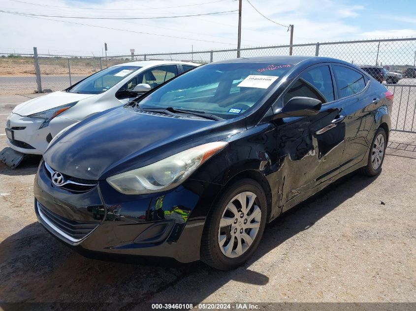 2011 Hyundai Elantra Gls VIN: 5NPDH4AE2BH036693 Lot: 39460108