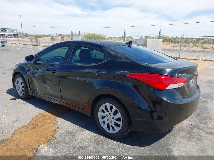 2011 Hyundai Elantra Gls VIN: 5NPDH4AE2BH036693 Lot: 39460108