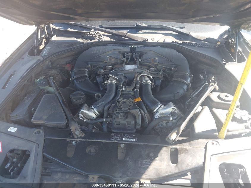 2011 BMW 550I xDrive VIN: WBAFU9C54BC278215 Lot: 39460111