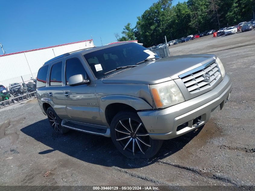 2002 Cadillac Escalade Luxury VIN: 1GYEK63N62R104284 Lot: 39460129