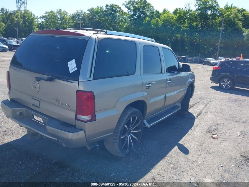 2002 Cadillac Escalade Luxury VIN: 1GYEK63N62R104284 Lot: 39460129