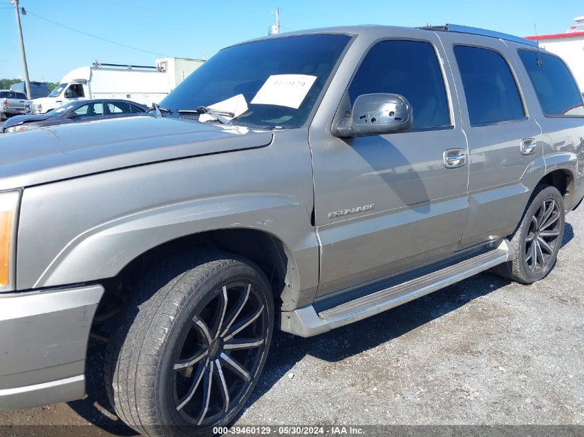 2002 Cadillac Escalade Luxury VIN: 1GYEK63N62R104284 Lot: 39460129