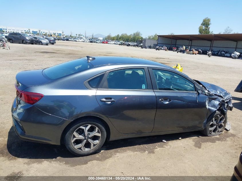 2021 Kia Forte Lxs VIN: 3KPF24AD5ME331652 Lot: 39460134