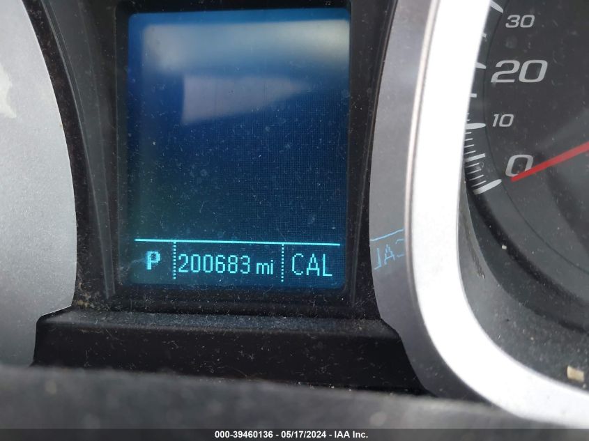 2012 Chevrolet Equinox 1Lt VIN: 2GNFLEEK2C6361256 Lot: 39460136