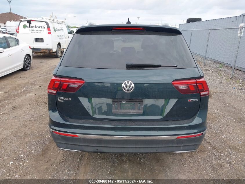 2019 Volkswagen Tiguan 2.0T Se/2.0T Sel/2.0T Sel R-Line/2.0T Sel R-Line Black VIN: 3VV2B7AX4KM131229 Lot: 39460142
