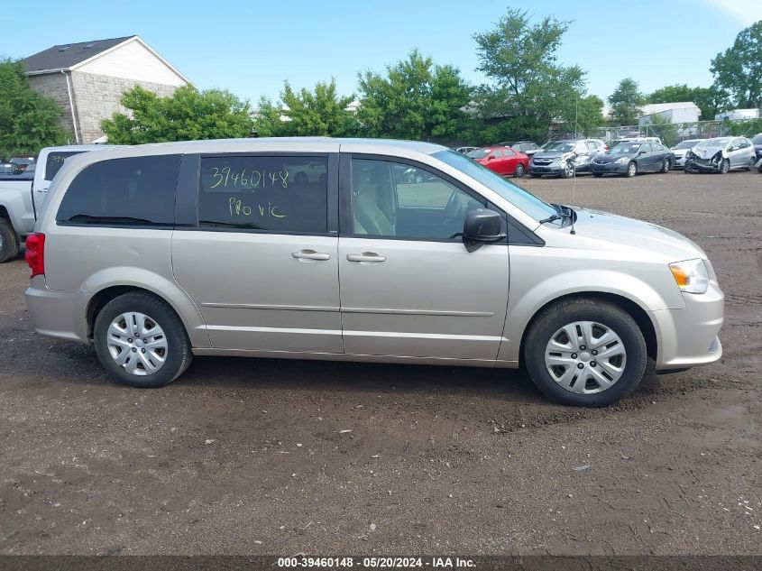 2014 Dodge Grand Caravan Se VIN: 2C4RDGBG4ER335015 Lot: 39460148