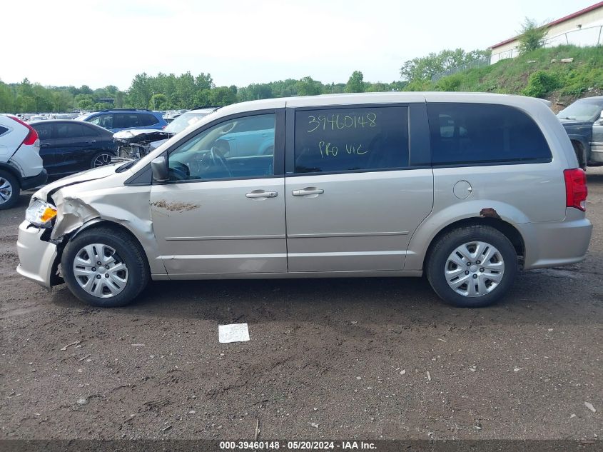 2014 Dodge Grand Caravan Se VIN: 2C4RDGBG4ER335015 Lot: 39460148