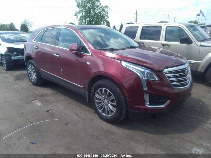 2017 Cadillac Xt5 Luxury VIN: 1GYKNDRS8HZ249542 Lot: 39460150