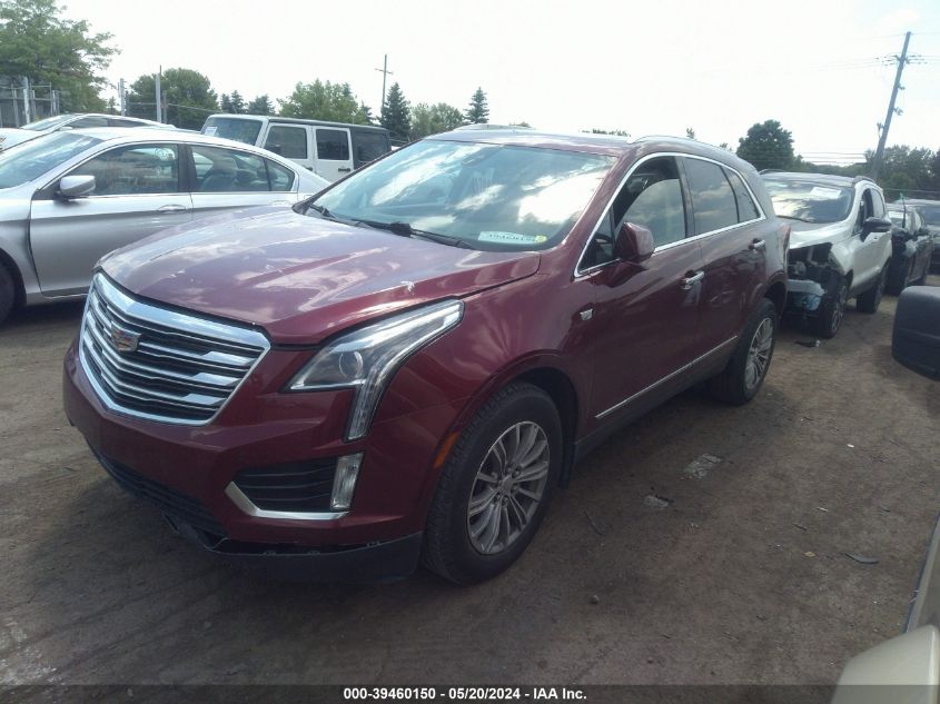 2017 Cadillac Xt5 Luxury VIN: 1GYKNDRS8HZ249542 Lot: 39460150