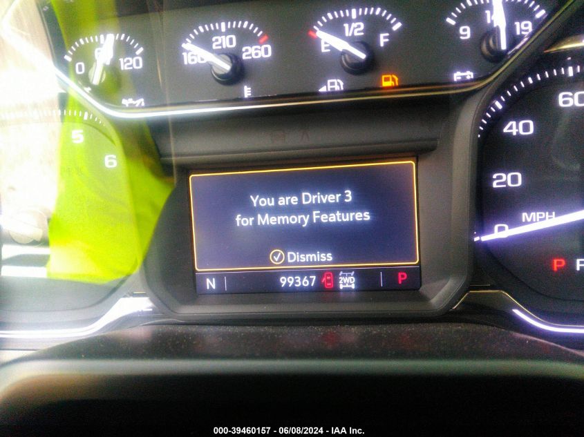 2019 GMC Sierra 1500 Slt VIN: 1GTU9DED5KZ167544 Lot: 39460157