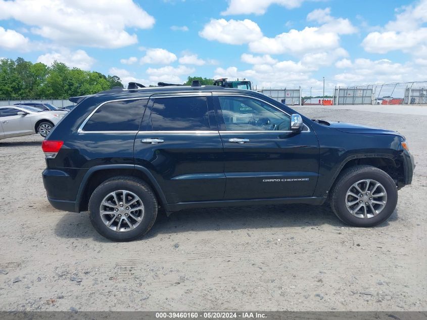 2014 Jeep Grand Cherokee Limited VIN: 1C4RJFBM7EC534125 Lot: 39460160