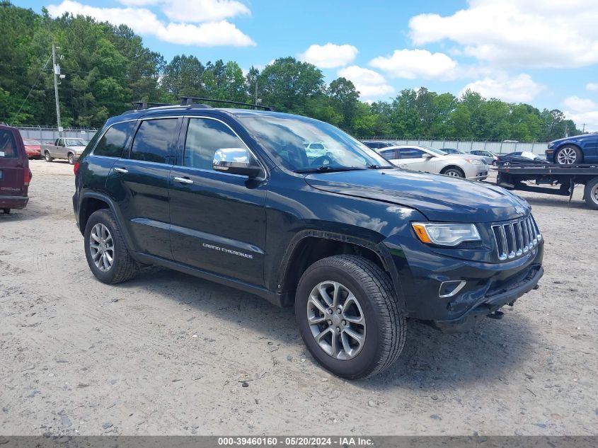 2014 Jeep Grand Cherokee Limited VIN: 1C4RJFBM7EC534125 Lot: 39460160