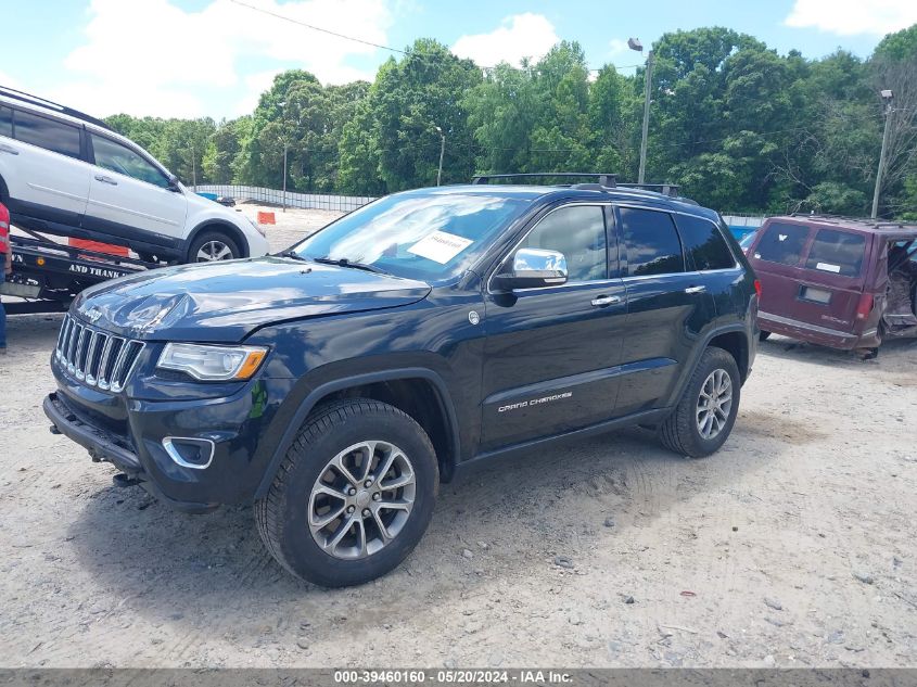 2014 Jeep Grand Cherokee Limited VIN: 1C4RJFBM7EC534125 Lot: 39460160