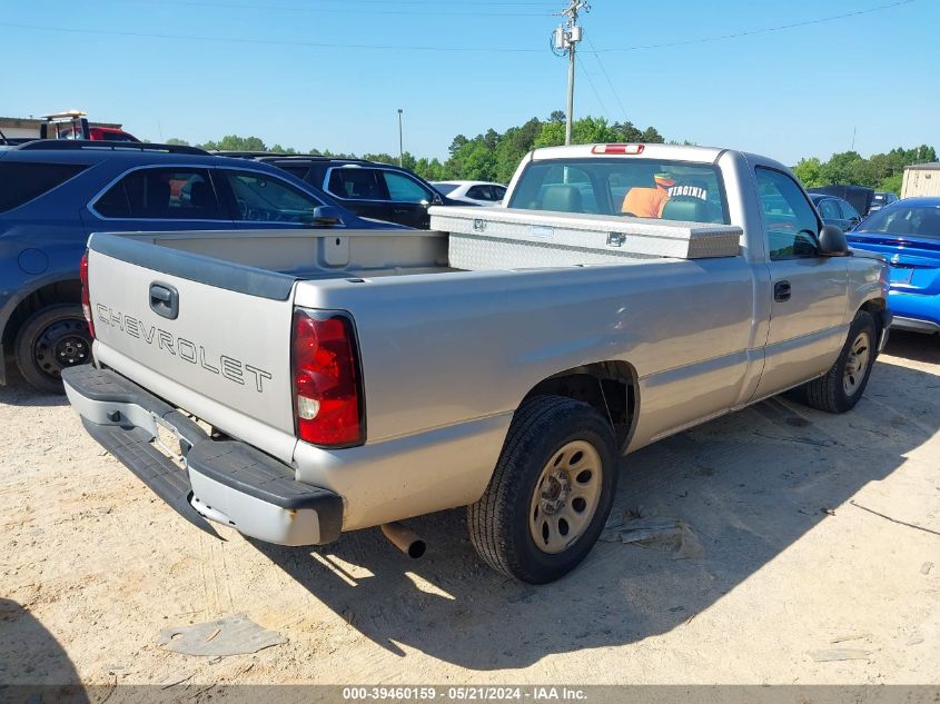 2006 Chevrolet Silverado C1500 VIN: 3GCEC14X16G236896 Lot: 39460159