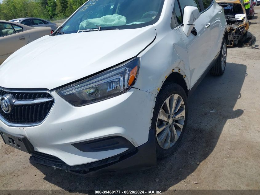 2019 Buick Encore Fwd Preferred VIN: KL4CJASB6KB736215 Lot: 39460177