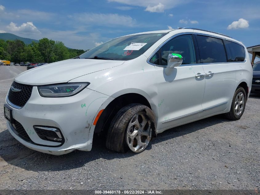 2021 Chrysler Pacifica Limited Awd VIN: 2C4RC3GG0MR541032 Lot: 39460178