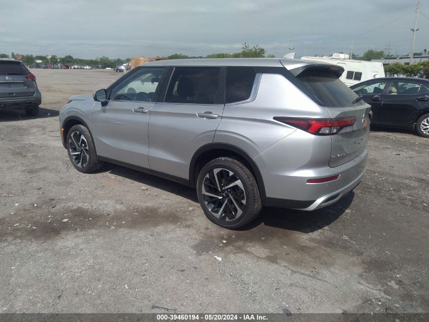 2023 Mitsubishi Outlander Se 2.5 S-Awc VIN: JA4J4UA87PZ056926 Lot: 39460194