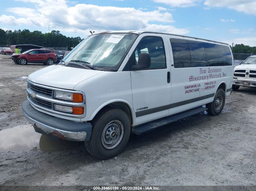 2000 Chevrolet Express VIN: 1GAHG39J8Y1124138 Lot: 39460198